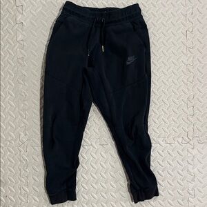 Nike Kids'  Nike tech Black Fleece Jogger Bottoms